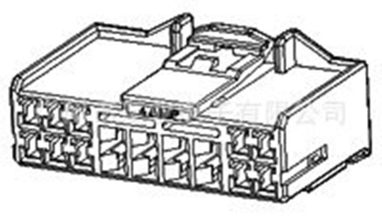 现货供应 368454-1 TE/TYCO/AMP泰科 汽车连接器 胶壳 原厂正品