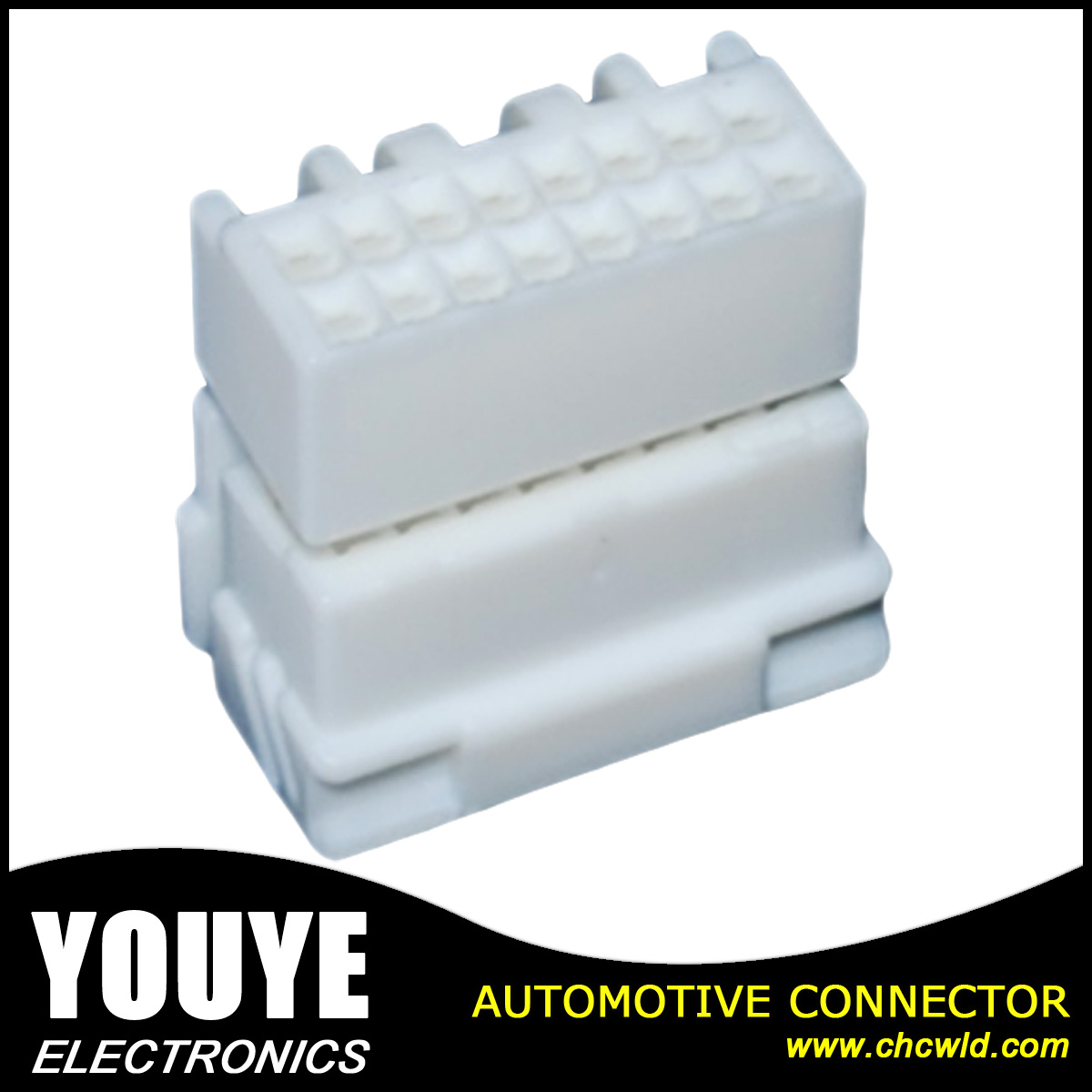 Connector female 0.64mm series 16pins